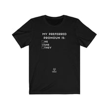 Load image into Gallery viewer, Preferred Pronoun SHE Adult Unisex Short Sleeve Tee
